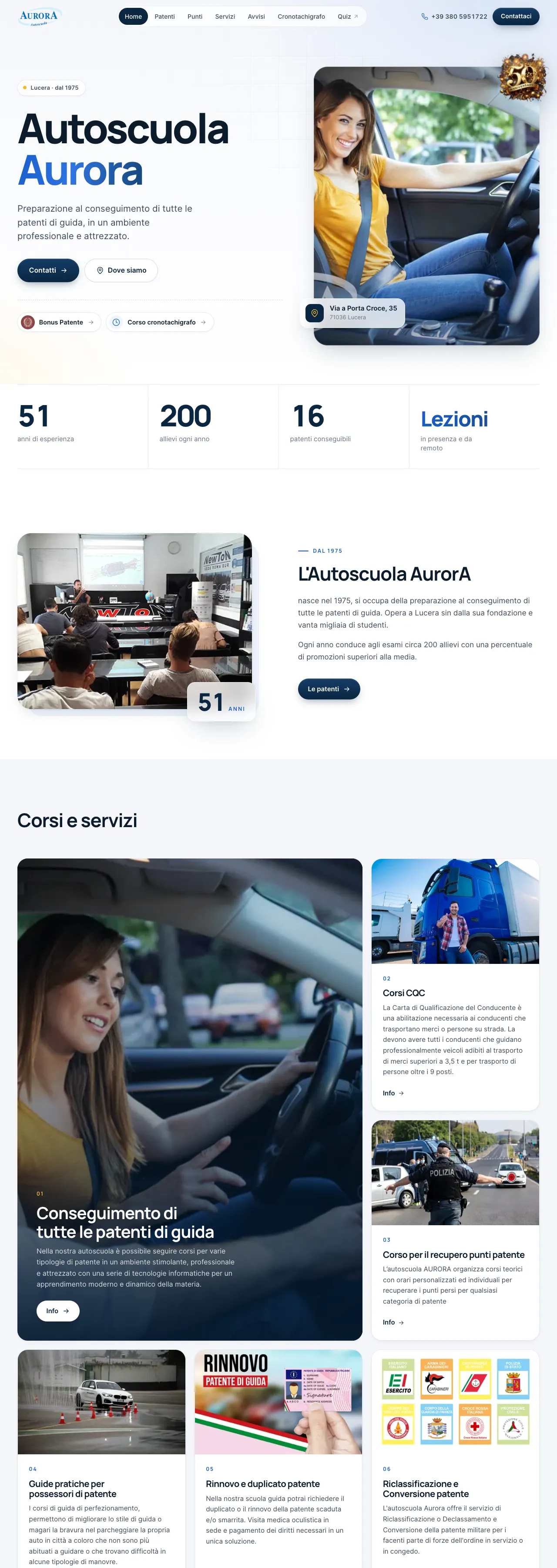 Anteprima di autoscuolaurora.it
