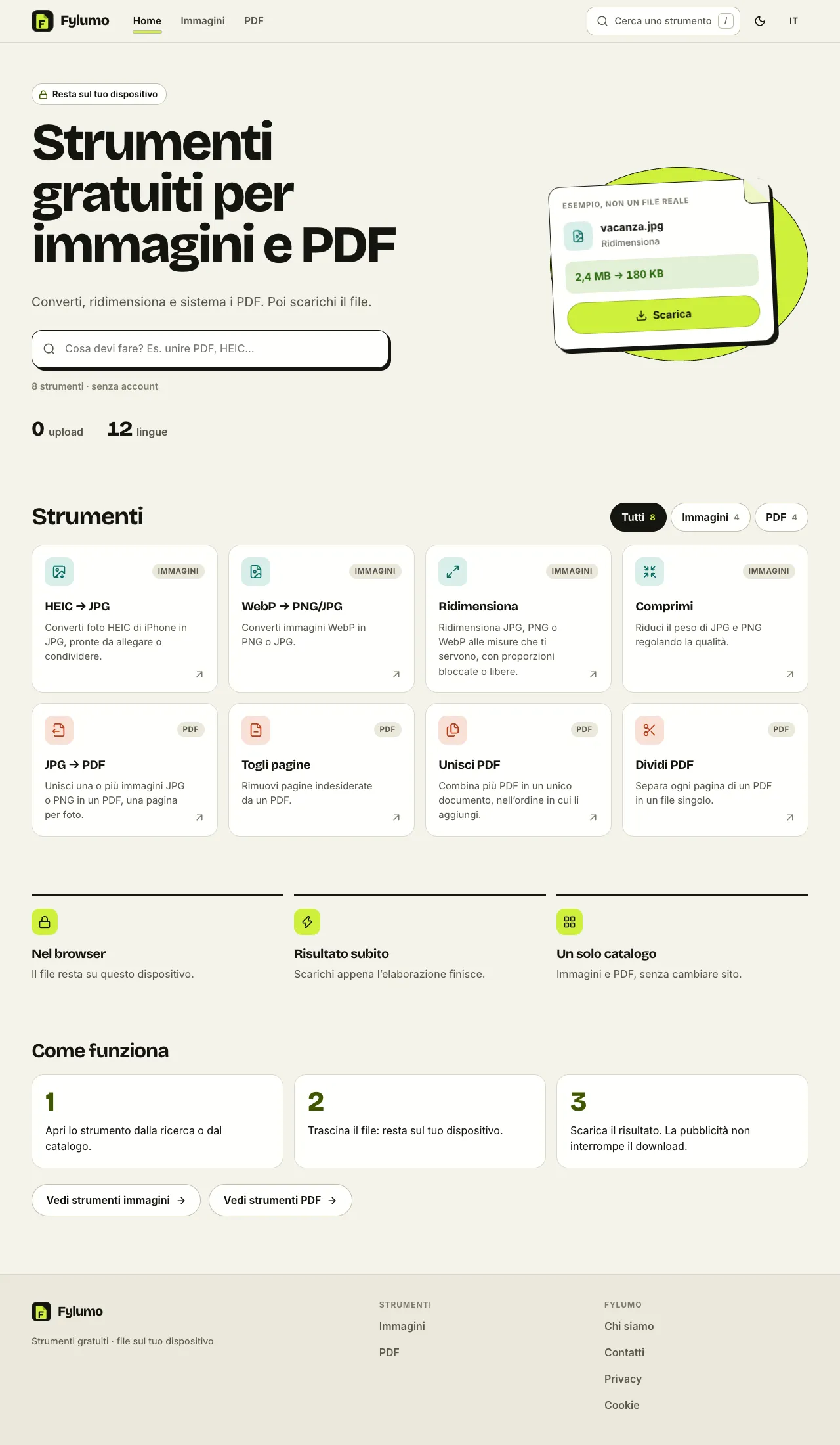 Anteprima di fylumo.com